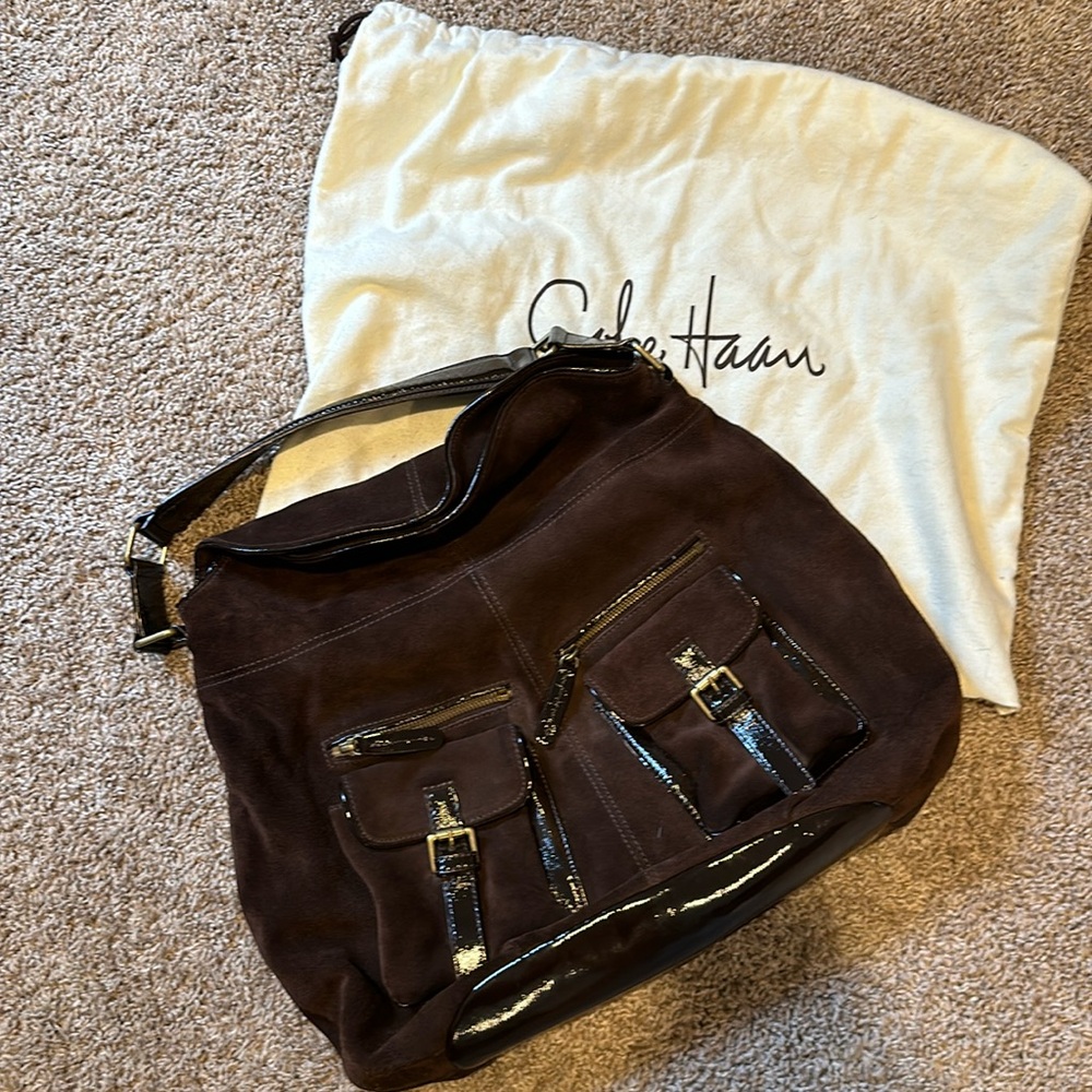 Cole Haan like new bucket bag